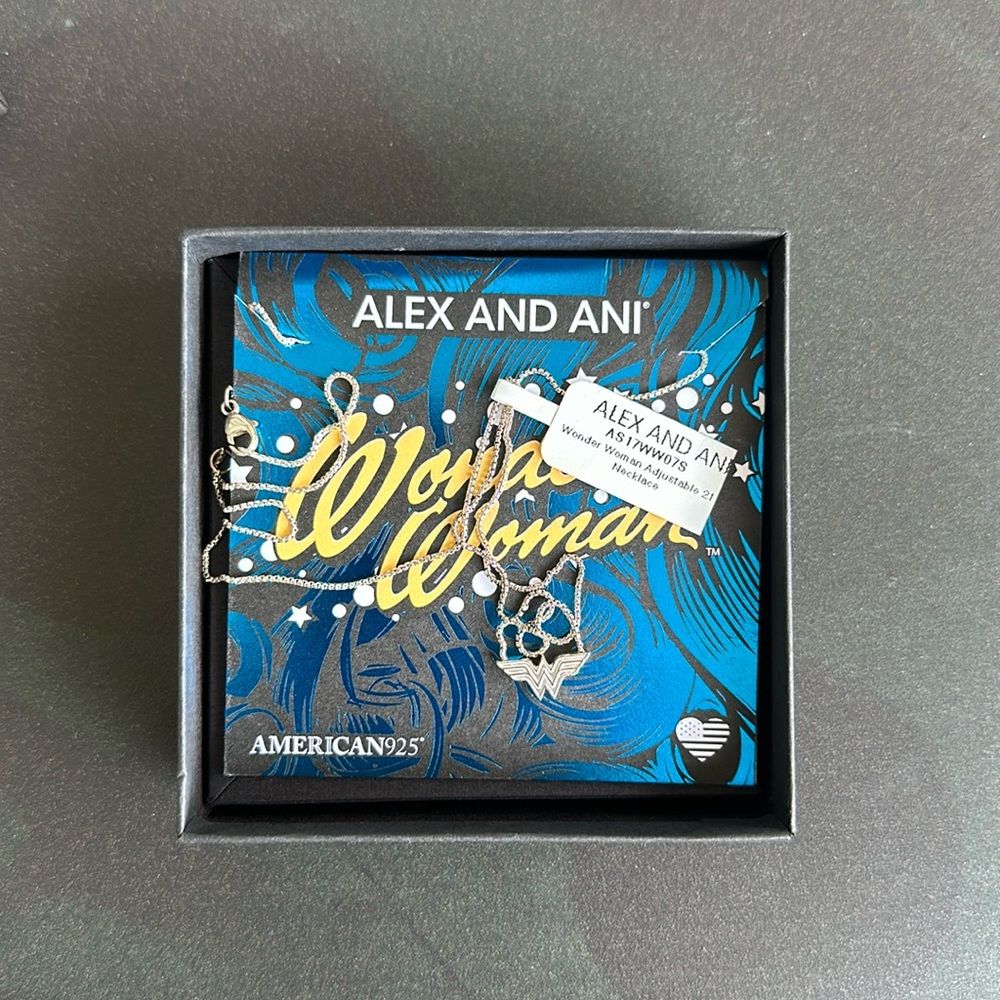 Alex and Ani Wonder Woman necklace